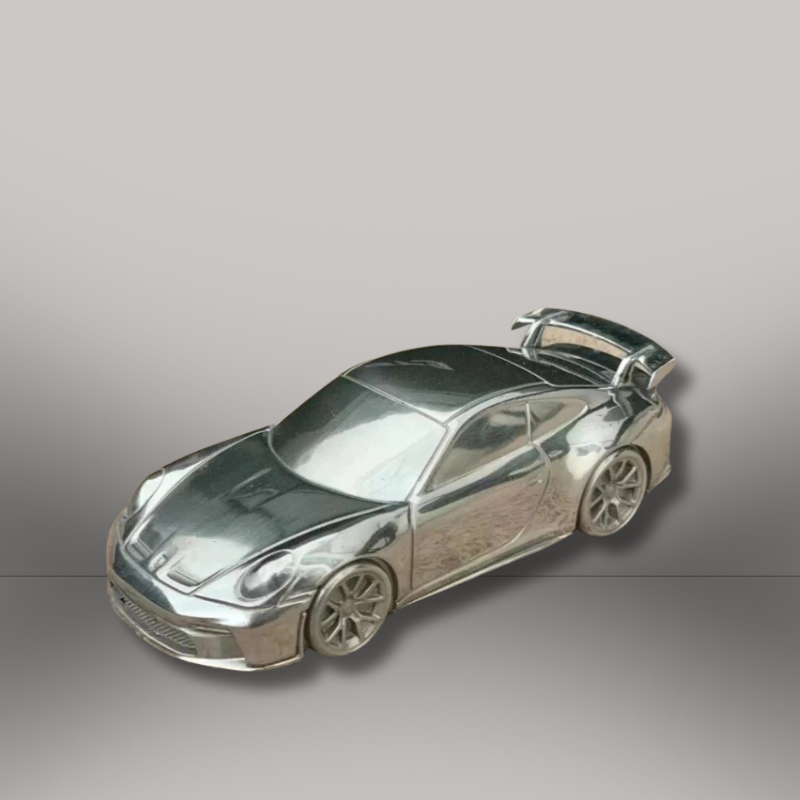 Pure steel material