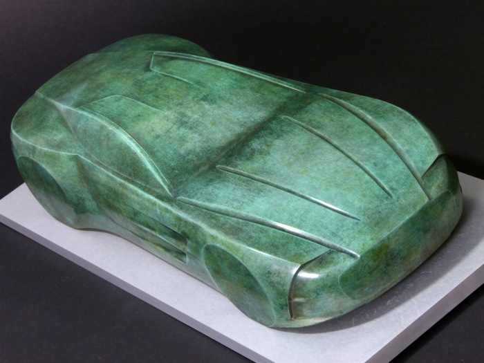 MonsterArt bronze green antique patina ASTON 1007