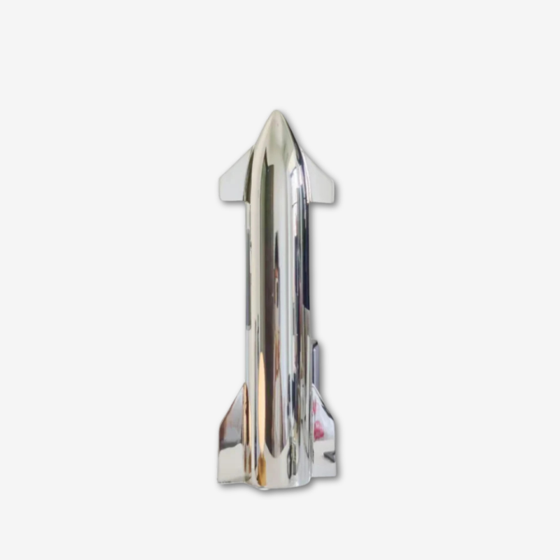 MonsterArt SpaceX Starship Sculpture 3D
