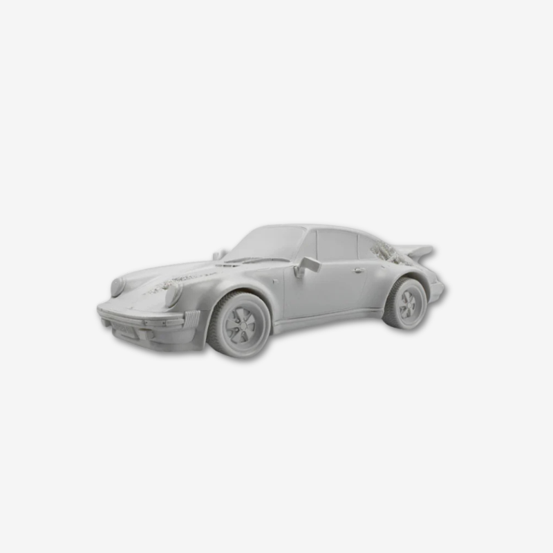 MonsterArt Eroded Porsche 911 Turbo Resin Art Sculpture – Limited Custom Edition