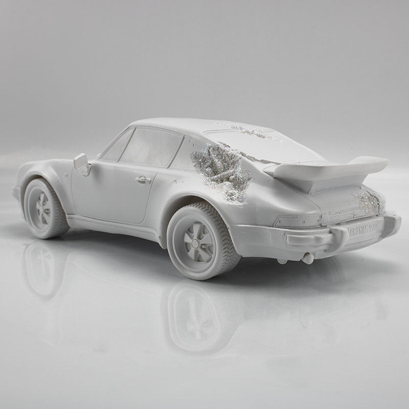 Eroded Porsche 911 Turbo Resin Art Sculpture – Limited Custom Edition