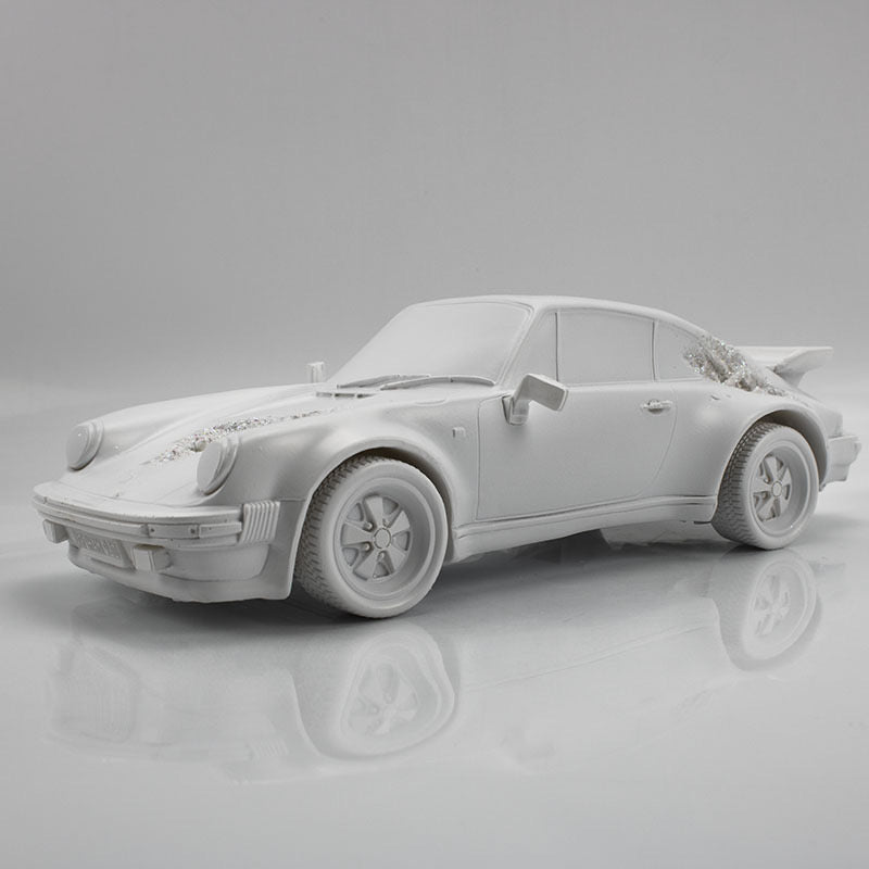 Eroded Porsche 911 Turbo Resin Art Sculpture – Limited Custom Edition