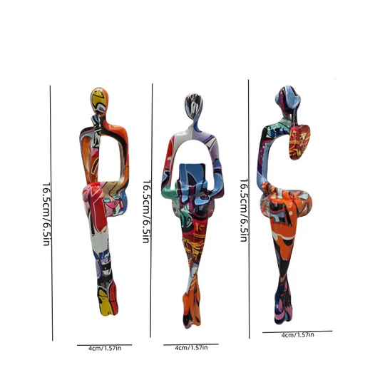MonsterArt Abstract Thinker Sculptures